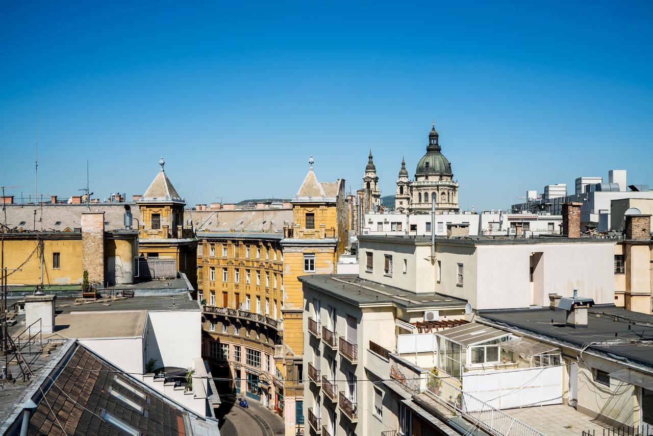 Top Of The City Apartment With Ac Budapest Exterior foto